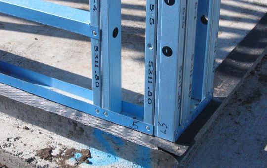 DPC installed in LGS frames