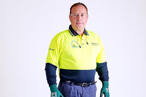 LGS tradie with PPE