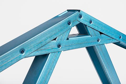 Light gauge steel roof truss