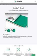 James Hardie website Hardie Break thumbnail