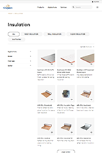 Kingspan Insulation products website