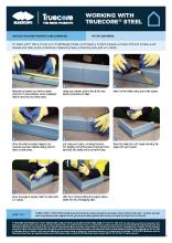 Working with TRUECORE® steel: Mitre corners