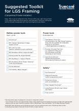 TRUECORE steel toolkit